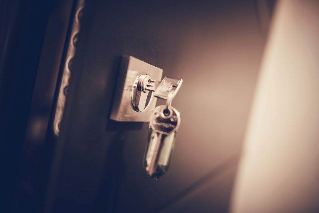 Office Metal Door Lock and Keys